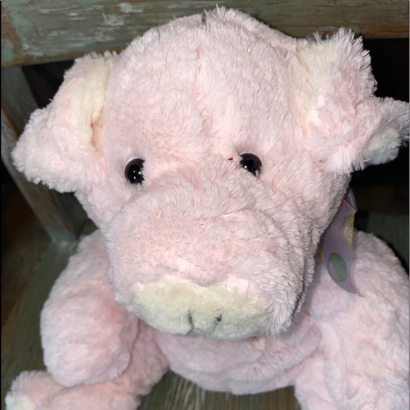Full body fluffy Pink Pig puppet. Very soft. - Picture 6 of 8